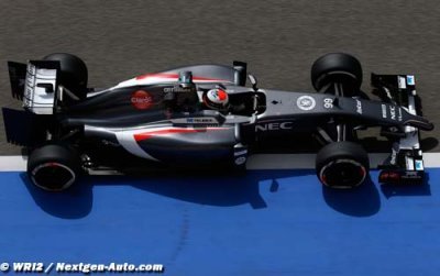 La Sauber C33 devrait apprécier le circuit de Shanghai