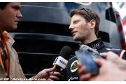 New kevlar tyres 'not terrible' - Grosjean