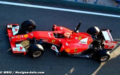 V6 power not so different from V8 powered cars - Raikkonen