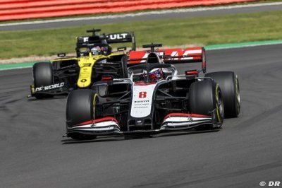 Grosjean admet avoir bougé un peu tard face à Ricciardo