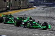 Stake F1 déroule une belle course d'équipe à Singapour