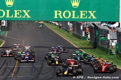 La FIA a annoncé les horaires de départ des Grands Prix de F1 en 2025