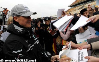 Reports - weight making Schumacher too slow?