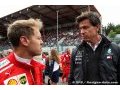 Vettel 'good marketing' for Mercedes - Wolff