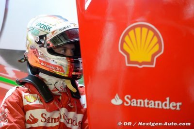Shanghai, L3&nbsp;: Vettel le plus rapide sur piste mouillée
