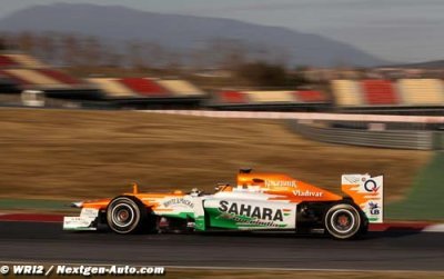 Barcelone I, jour 2&nbsp;: Meilleur temps pour Hulkenberg