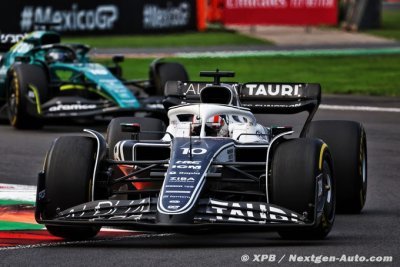 AlphaTauri&nbsp;: Aucun point au Mexique malgré deux stratégies
