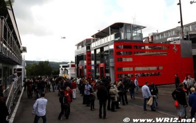 Rain and shine at typical Spa