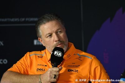 Brown veut voir McLaren F1 ’gagner des courses’ en 2024
