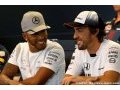 Hamilton : Ce serait dommage qu'Alonso prenne sa retraite