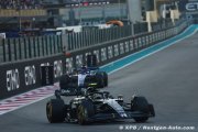 Alfa Romeo F1 conclut une 'longue saison' dans l'anonymat à Abu Dhabi