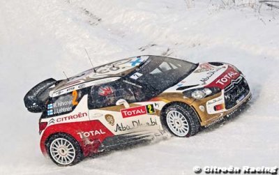 Le Citroën Total Abu Dhabi WRT se rend en Suède