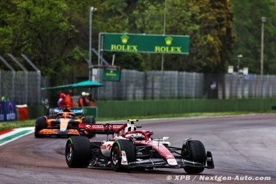 Zhou est déçu, Vasseur félicite Alfa Romeo F1 pour le GP à Imola