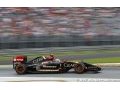 La Lotus E22 n'aime pas le circuit de Monza