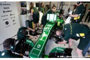 Caterham procède à une réorganisation de son département technique