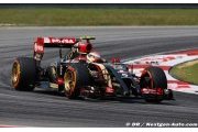 Lotus : Maldonado à la faute, Grosjean un peu plus rassuré