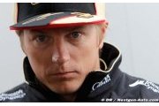 Raikkonen menace de ne pas courir s'il n'est pas payé