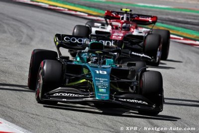 Aston Martin F1 a des problèmes de refroidissement sur sa ’nouvelle’ AMR22