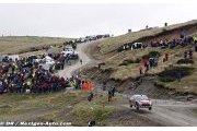 Loeb leads - just - after epic battle in Wales