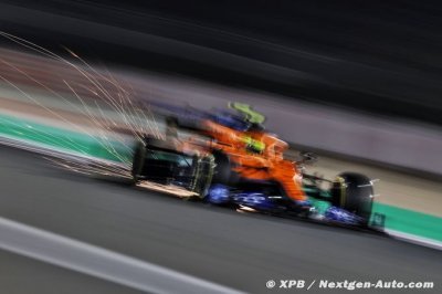 Norris appelle Pirelli à faire de meilleurs pneus suite aux crevaisons au Qatar