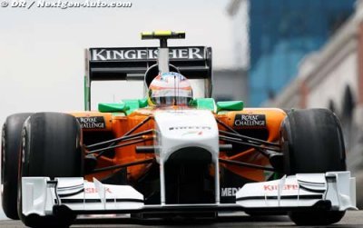 Kobayashi repêché, Di Resta réprimandé