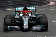 Hamilton takes pole and heads Mercedes 1-2 in Monaco