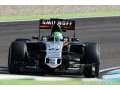 Force India a insisté sur les pneus médiums ce vendredi