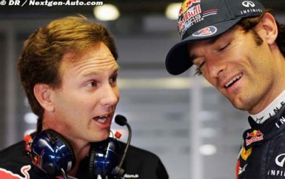 Horner&nbsp;: Webber a su résister à la pression de Vettel