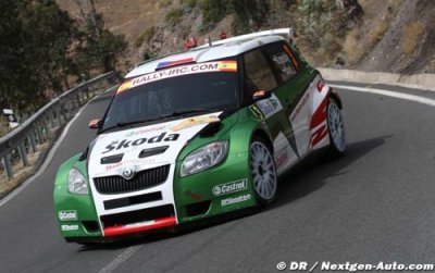 Kopecký leads after SS8