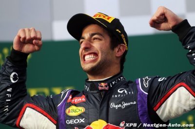 Disqualifié, Ricciardo a reçu le bonus de son 1er podium en F1