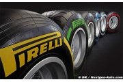 Les nouvelles couleurs des pneus Pirelli