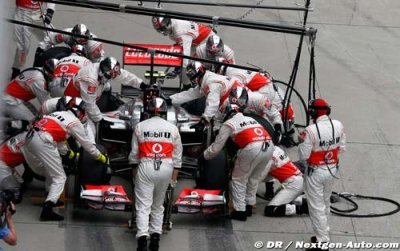 McLaren explique les ratés dans les stands