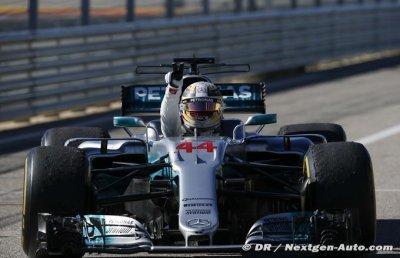 Hamilton admet avoir de la pression pour porter le n°1 en 2018