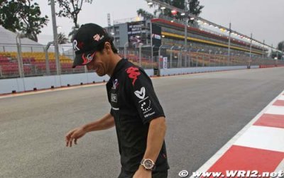 Di Grassi disappointed to miss Singapore practice