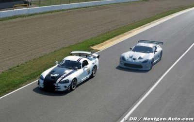 La SRT Viper GTS-R poursuit ses essais à Mid-Ohio