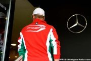 Mick Schumacher est d'abord venu frapper à la porte de Mercedes