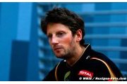 Grosjean s'est calmé depuis Singapour