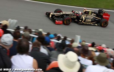 Raikkonen piégé par son différentiel