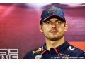 Verstappen : Rapprocher les courses lors des triplés 'aurait plus de sens'