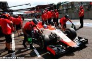 Manor réussit le crash test FIA et homologue sa F1 de 2016