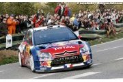 Loeb vainqueur du rallye d'Espagne