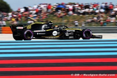 Six points pour Renault F1 à domicile