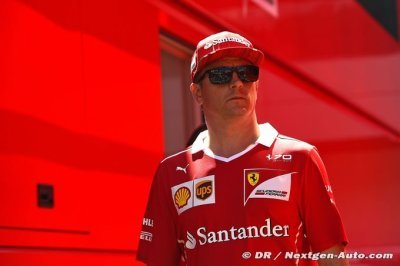 Räikkönen ne s’inquiète pas de son avenir pour le moment