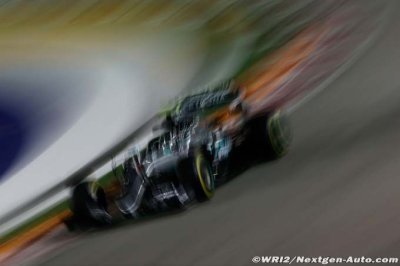 Qualifying - Singapore GP report: Mercedes
