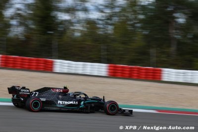 Bottas&nbsp;: Une pole ’qui fait du bien’ au Nürburgring