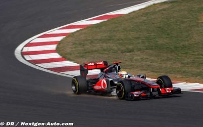 Hamilton fastest in Indian GP opening practice