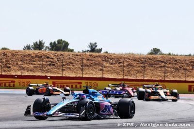 Alpine F1 dépasse McLaren grâce à des évolutions ’positives’