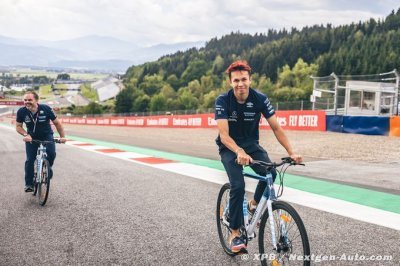 Albon ne s’est pas encore remis ’à 100%’ de son crash de Silverstone