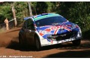 Meeke solide leader à Curitiba