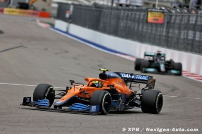 Dévasté, Lando Norris assume d’être resté en piste